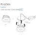 Įleidžiamas šviestuvas PLAZMA 3000K 13W H0088